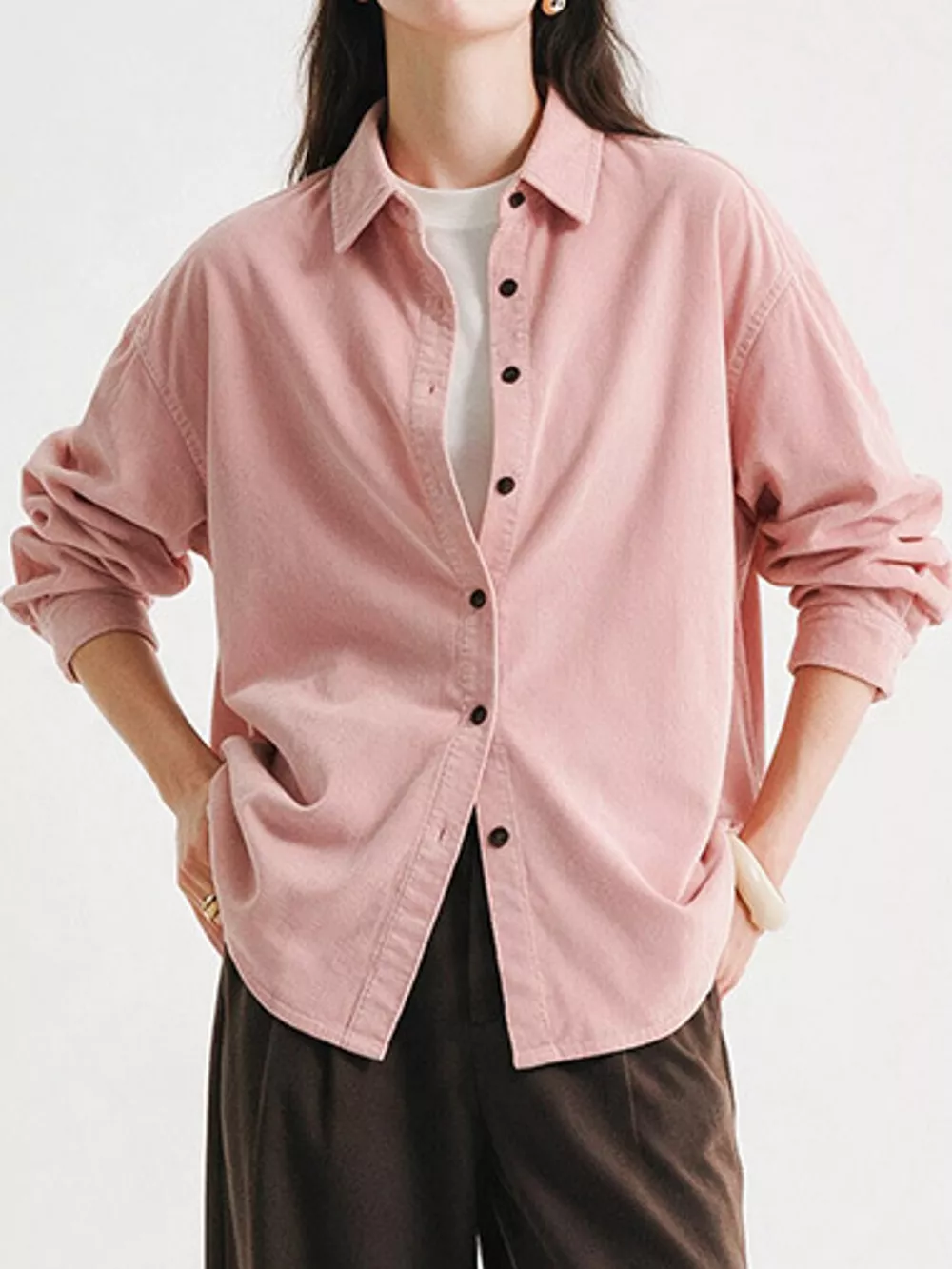 Button-Down Long Sleeve Shirt, image 26