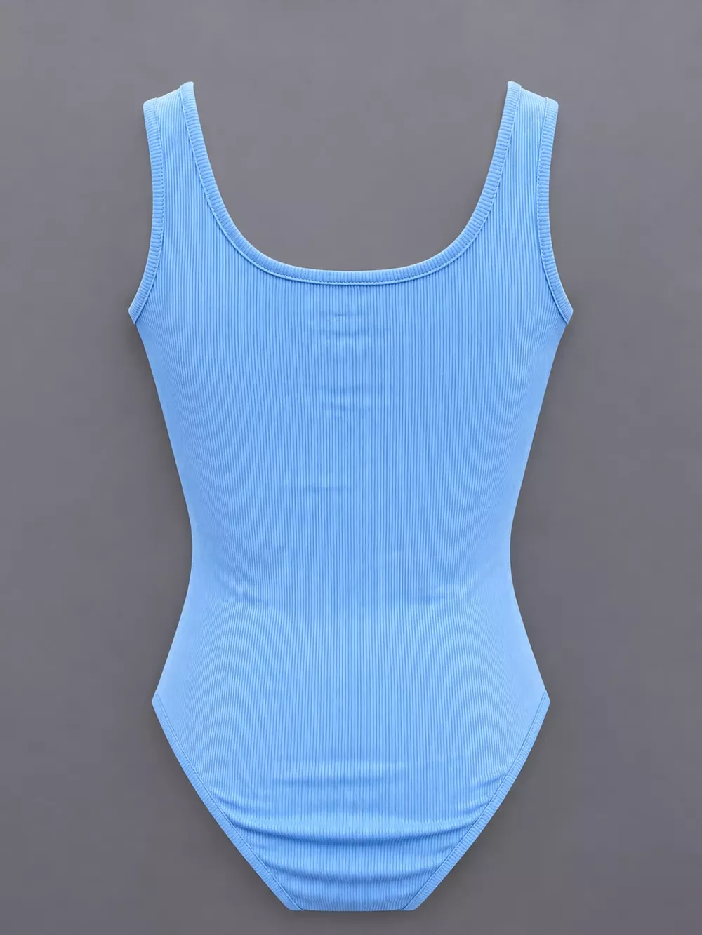 Full Size Ribbed Knit Sleeveless Scoop Neck Bodysuit Plus Size, image 37
