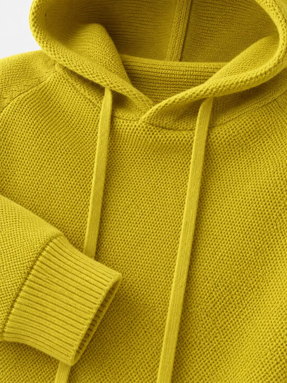 Drawstring Long Sleeve Hooded Knit Sweater, image 25