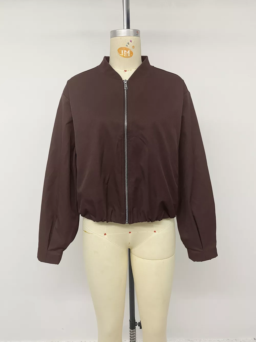 Zip Up Dropped Shoulder Jacket, image 12