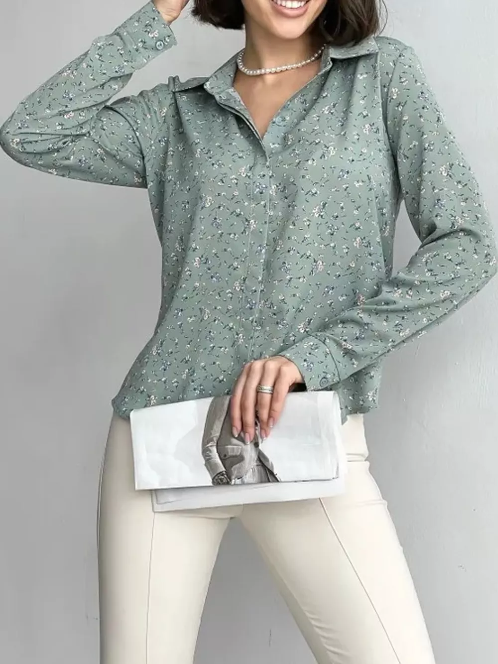 Button Up Long-Sleeve Shirt, image 33