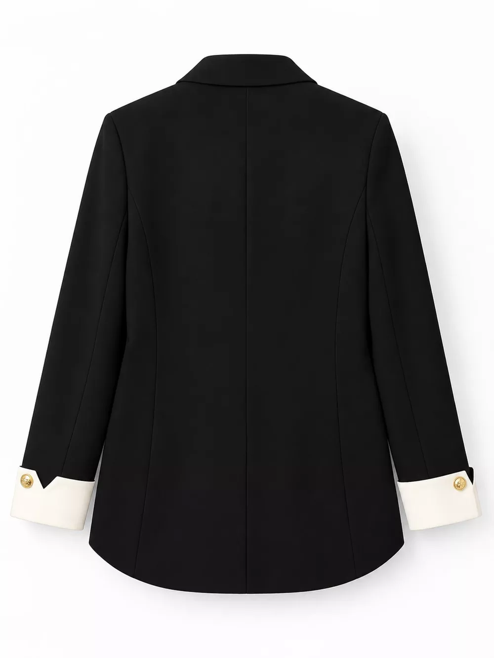 Full Size Single-Breasted Blazer with Gold Button Accents Plus Size, image 26