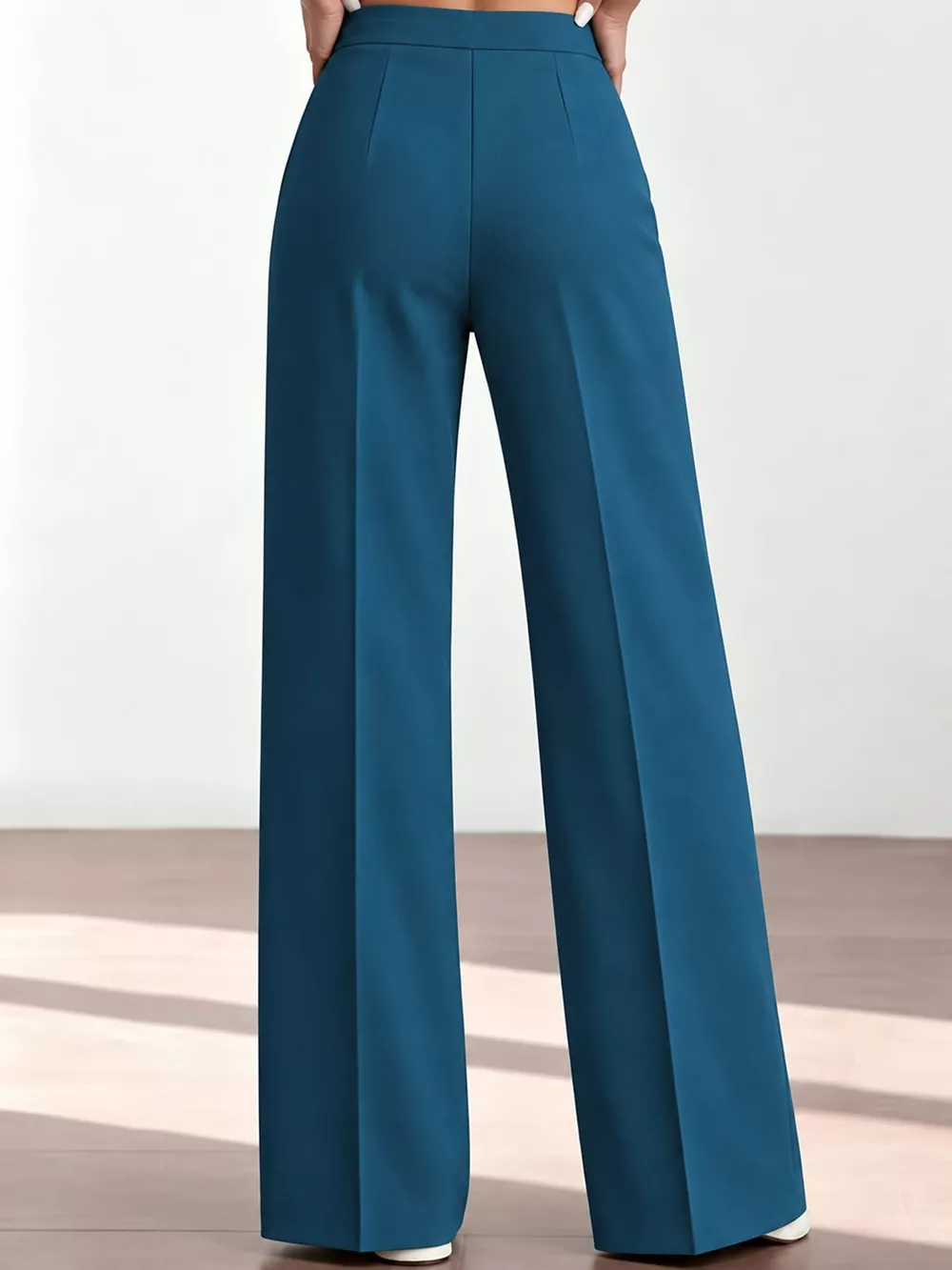 High-Waisted Wide-Leg Pants, image 4