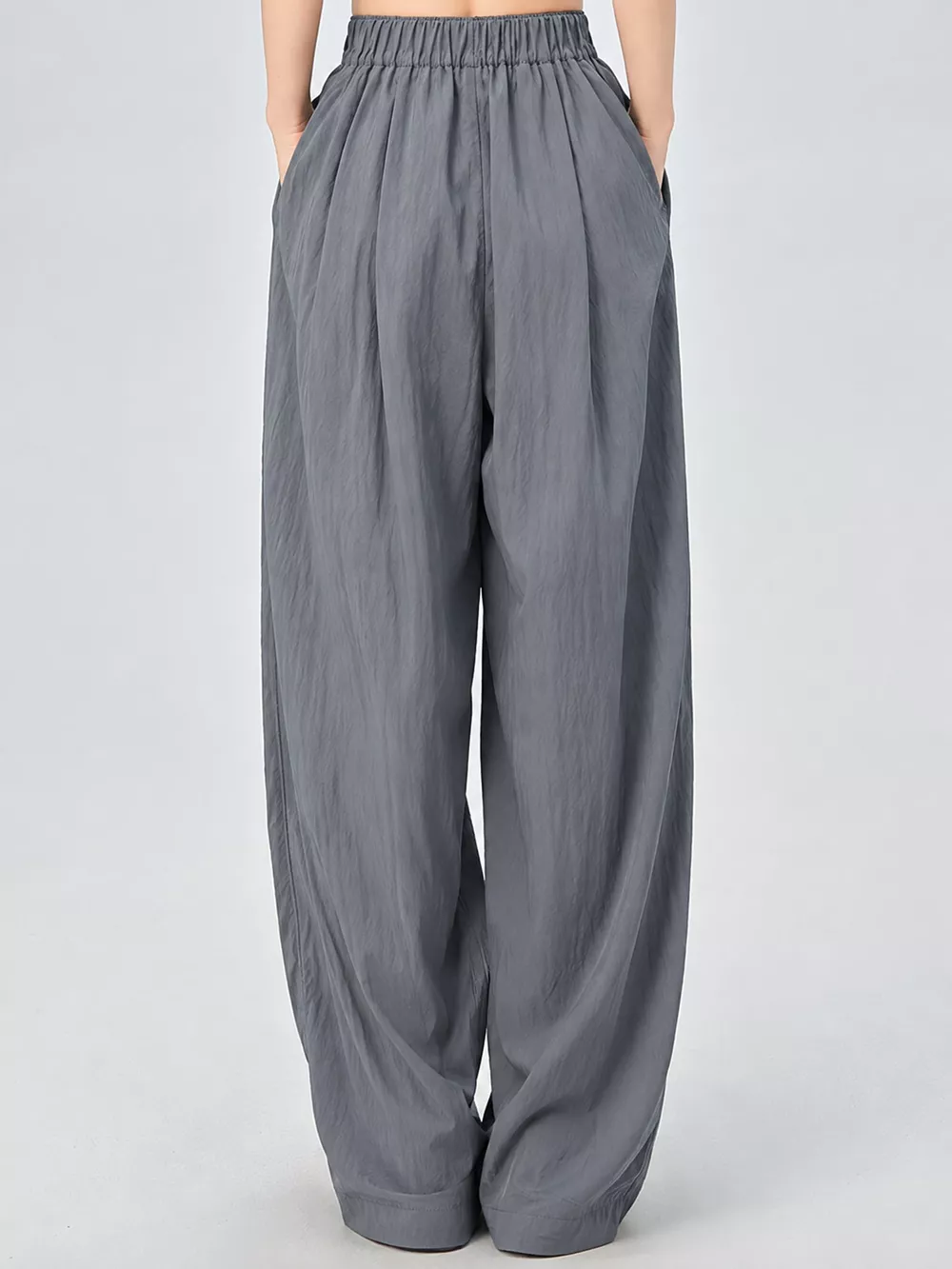 High-Waisted Loose Fit Wide-Leg Casual Pants, image 39