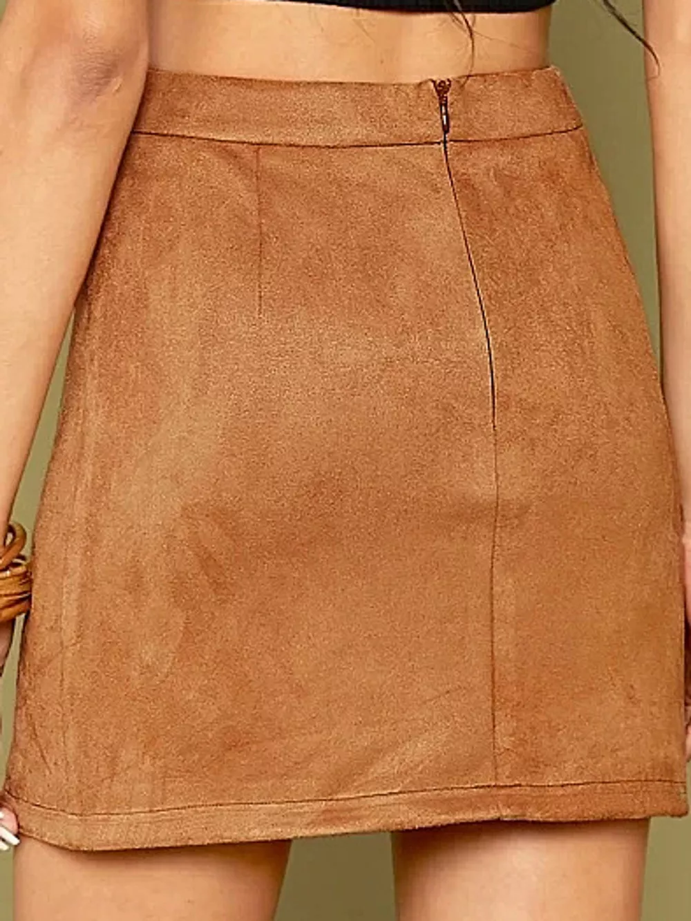 High-Waisted Slit Skirt, image 18