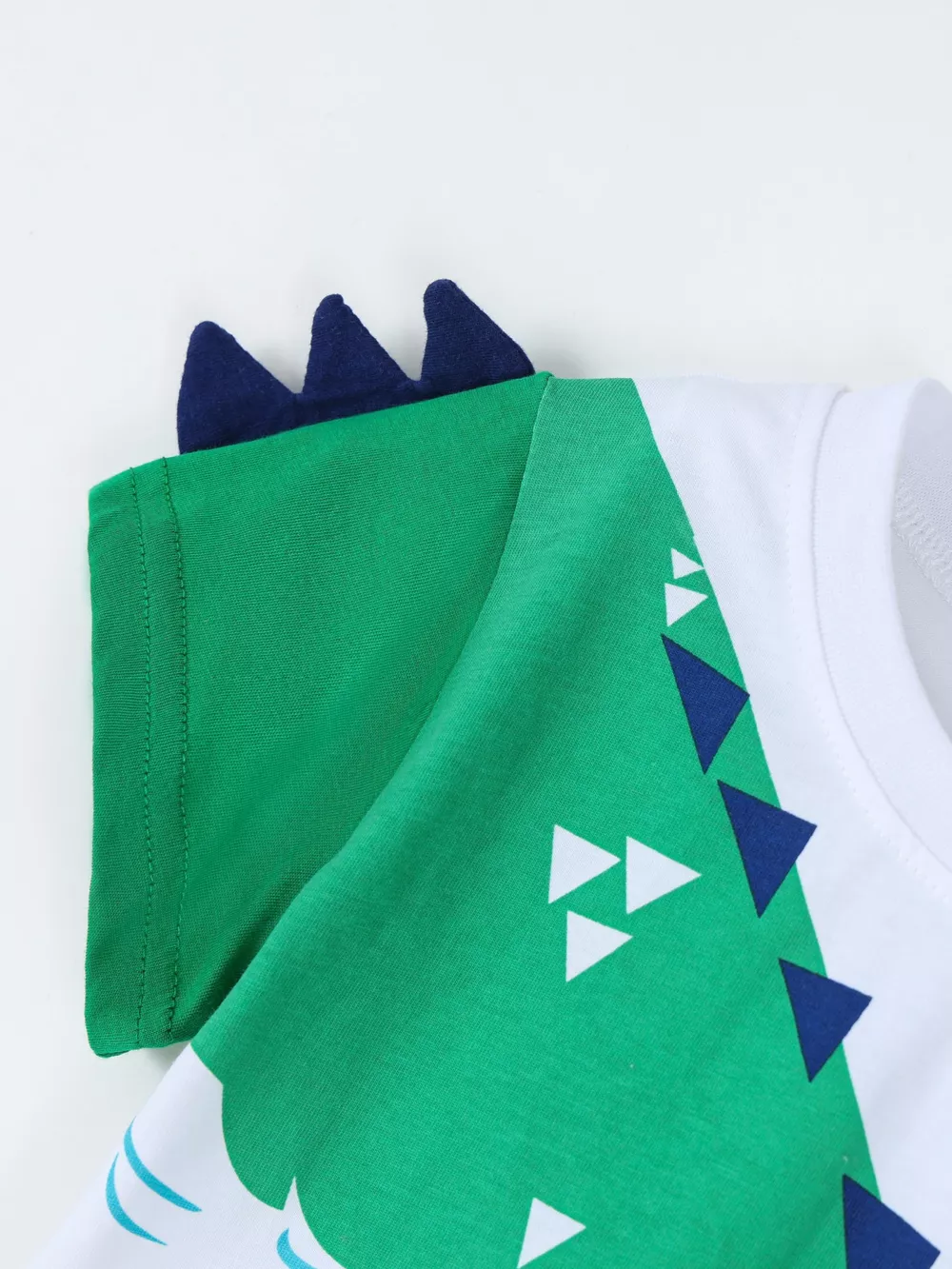 Children's Crocodile Graphic Round Neck T-Shirt, image 3