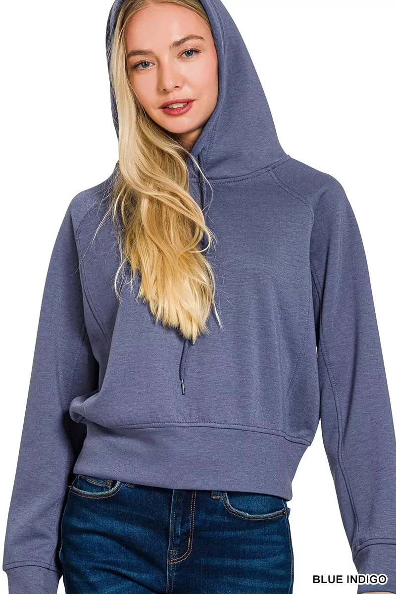 Drawstring Scuba Hoodie, image 2