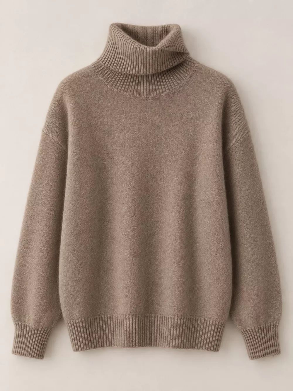 Turtleneck Dropped Shoulder Sweater, image 16