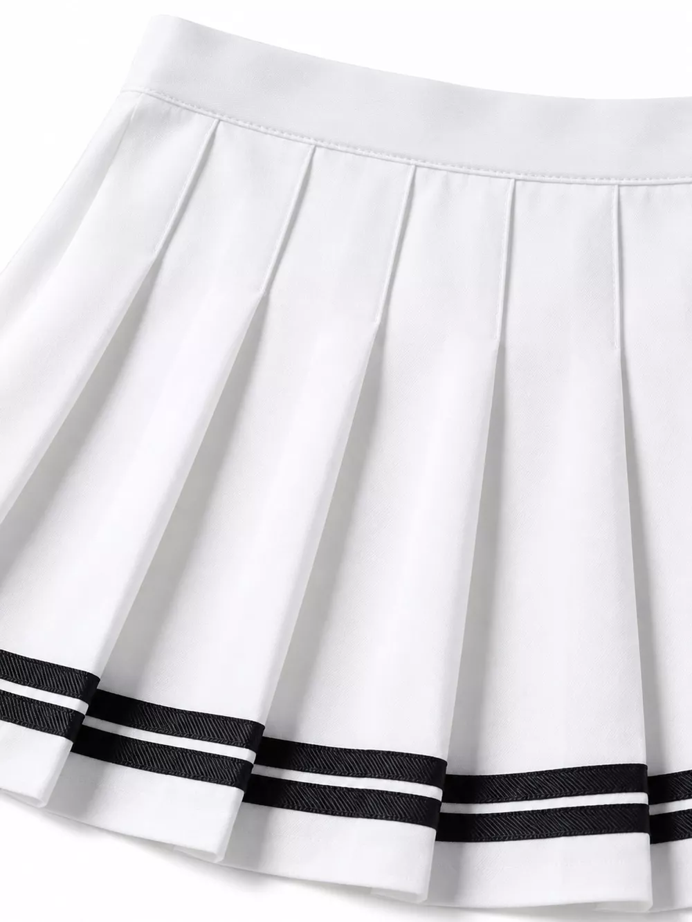 Pleated Striped Skirt, image 17