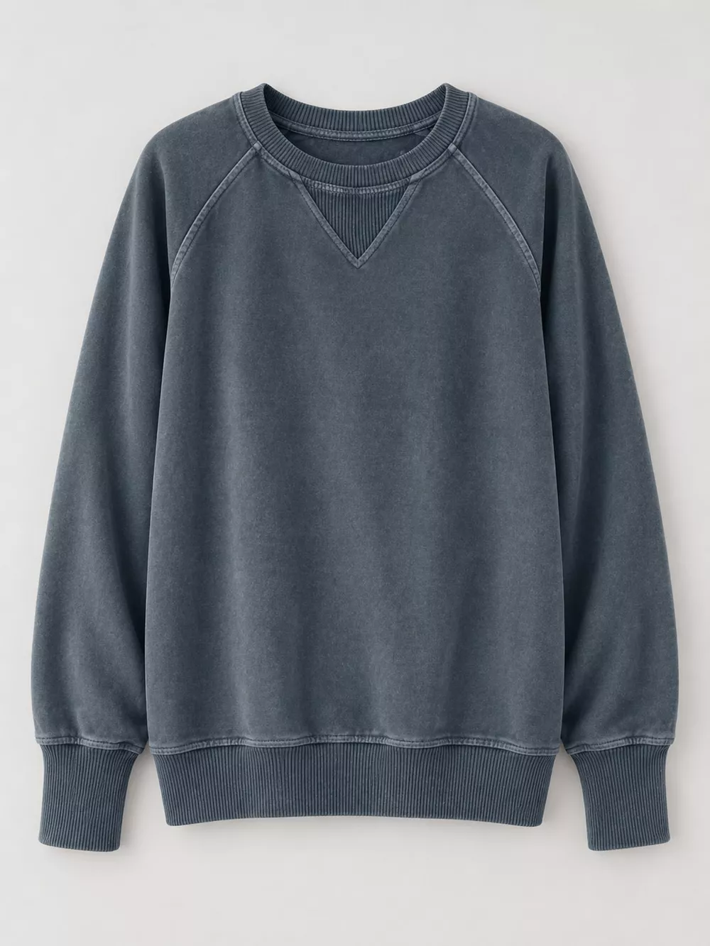 Crew Neck Raglan Sleeve Sweatshirt, image 32