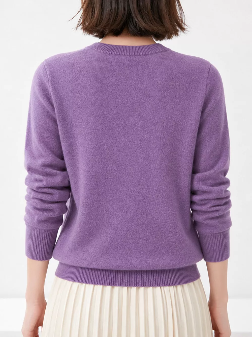 Crew Neck Button-Down Cardigan, image 47