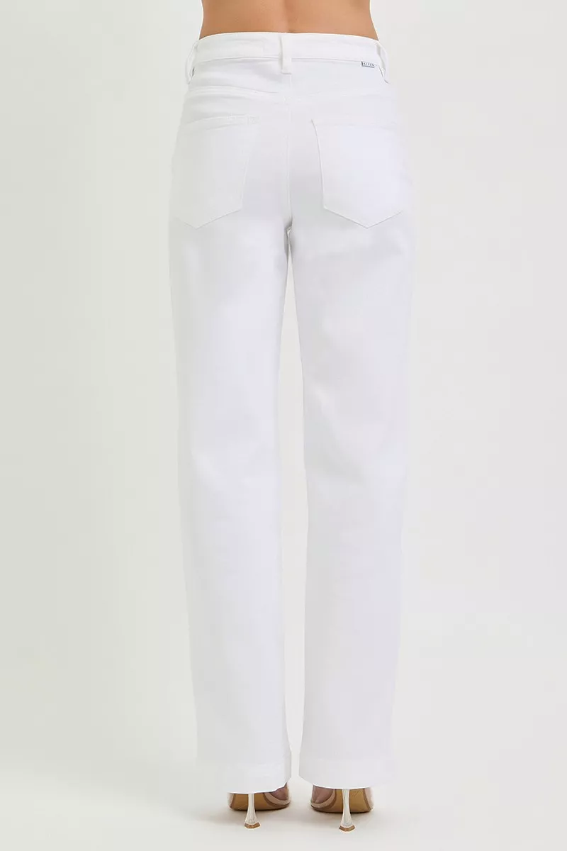 Full Size High Rise Wide Baggy Pants Plus Size, image 2