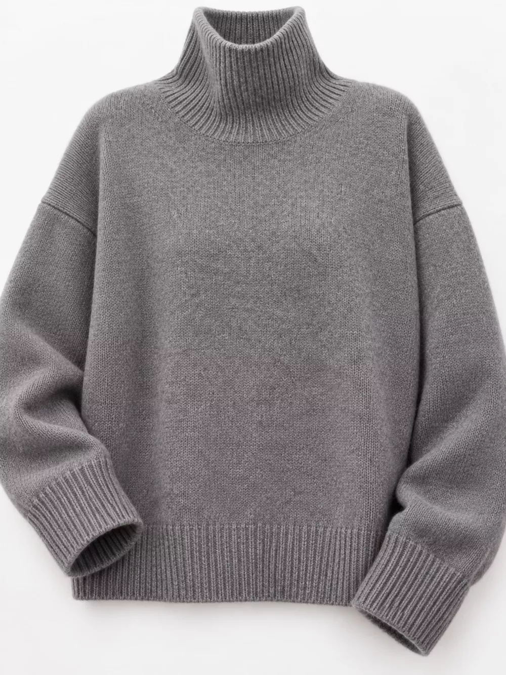Oversized Turtleneck Wool Sweater, image 31