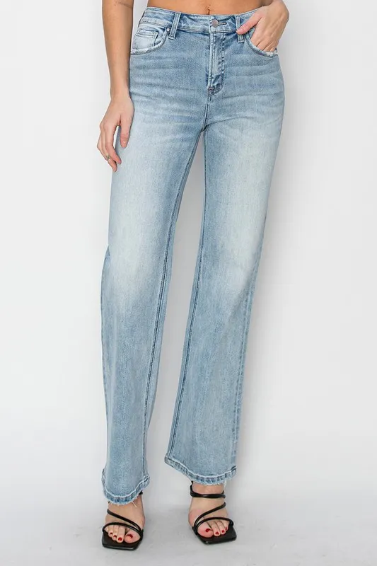 Full Size High Rise Straight Jeans Plus Size, image 5
