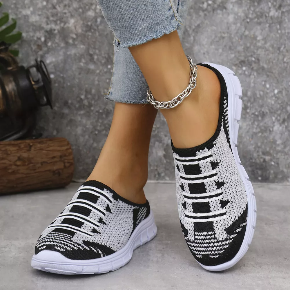 Breathable Knit Slip-Ons, image 3