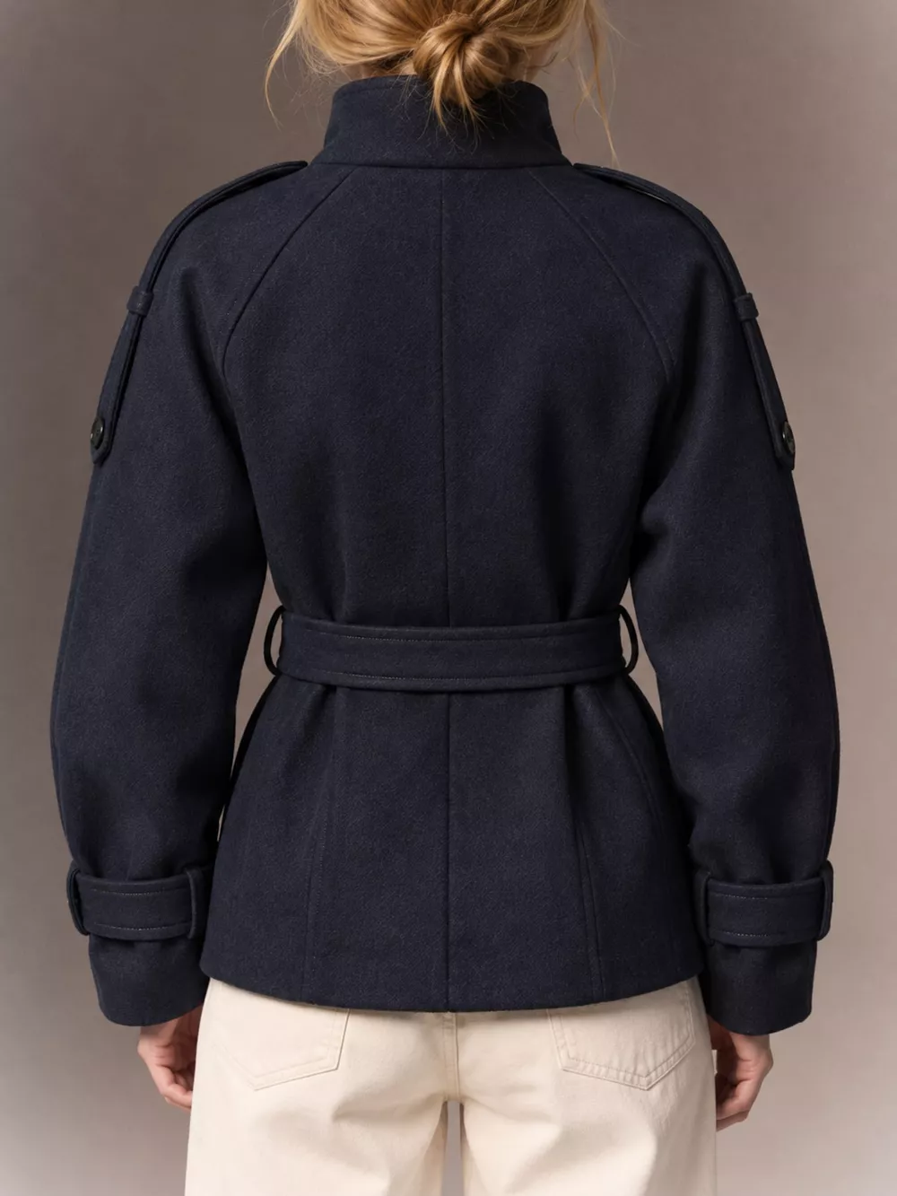 Double-Breasted Belted Outerwear, image 14