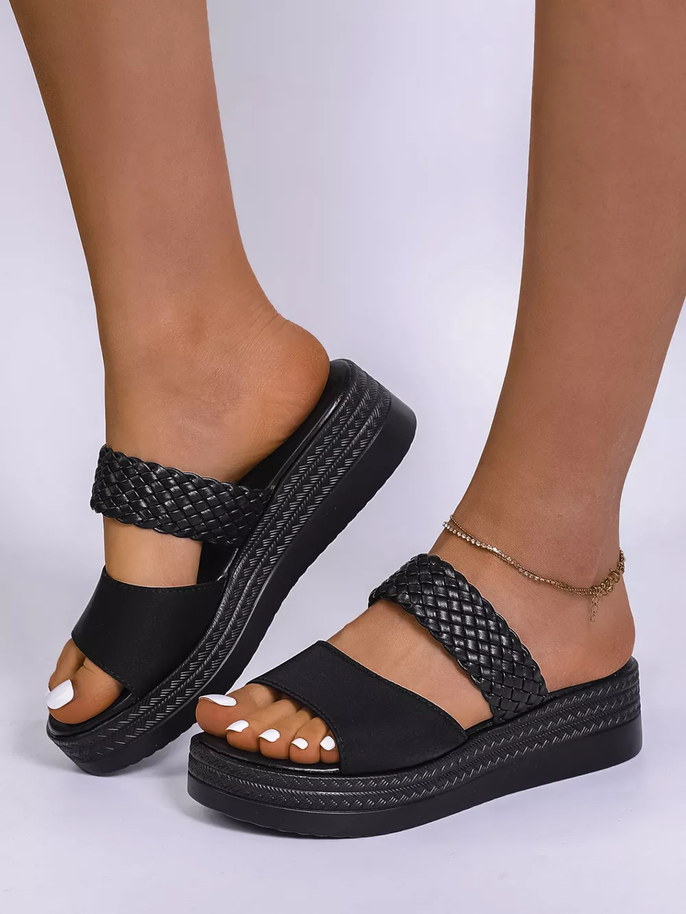 Open Toe Platform Sandals, image 5