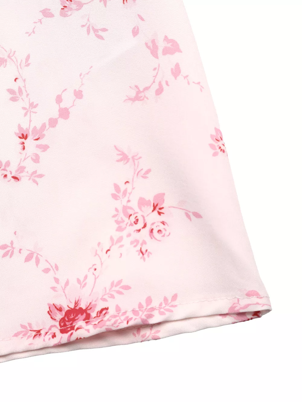 Floral Print Frill Trim Cami Dress, image 9