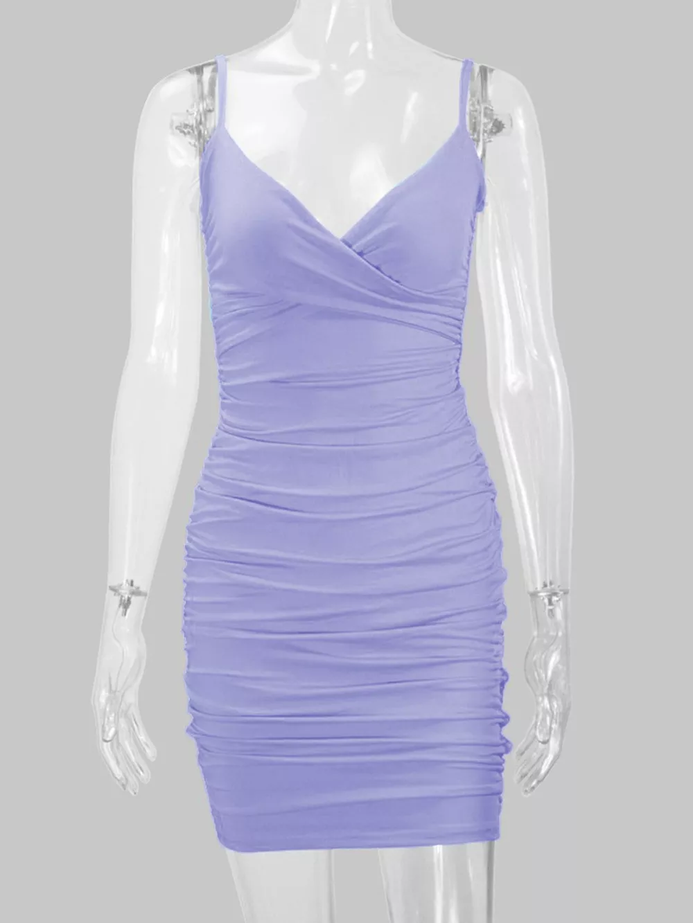 Ruched Bodycon Mini Dress, image 31