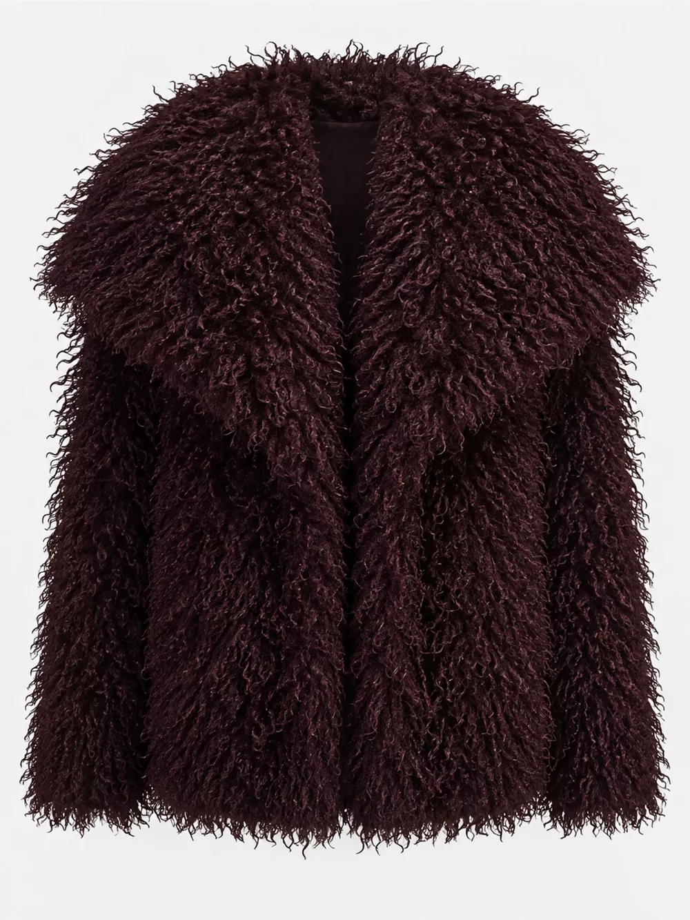 Fox Fur Collar Winter Outerwear, image 67