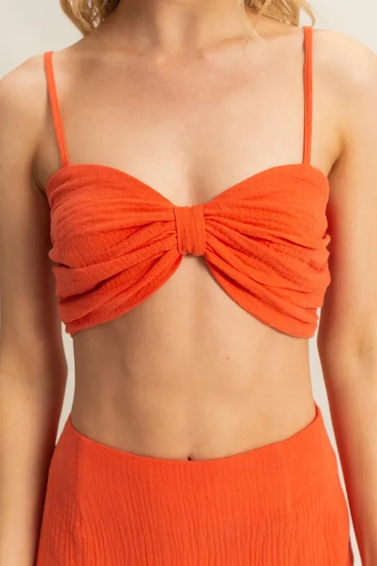Ruched Bra Top and Mini Skirt Set, image 5