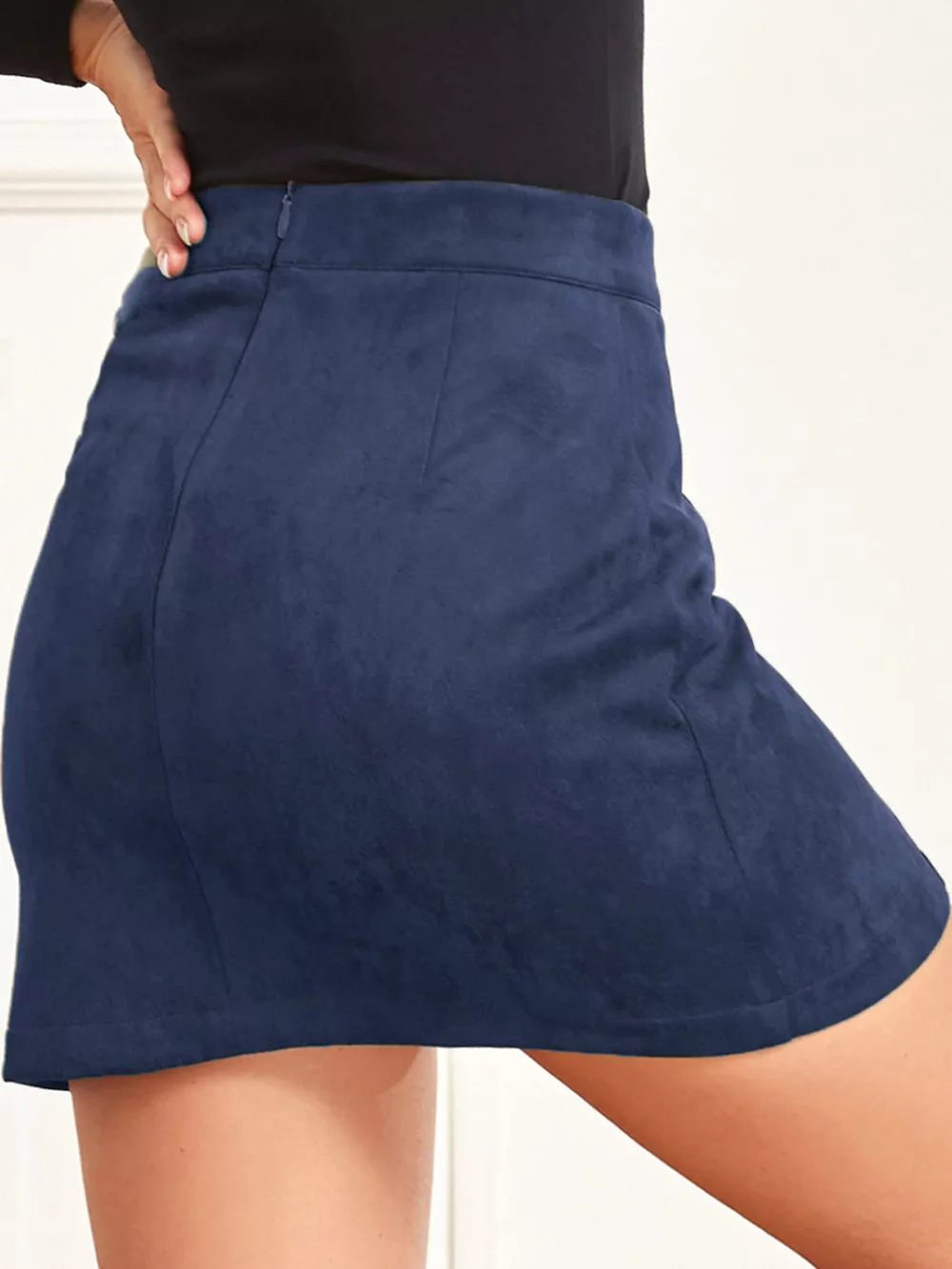 High-Waisted Slit Skirt, image 49