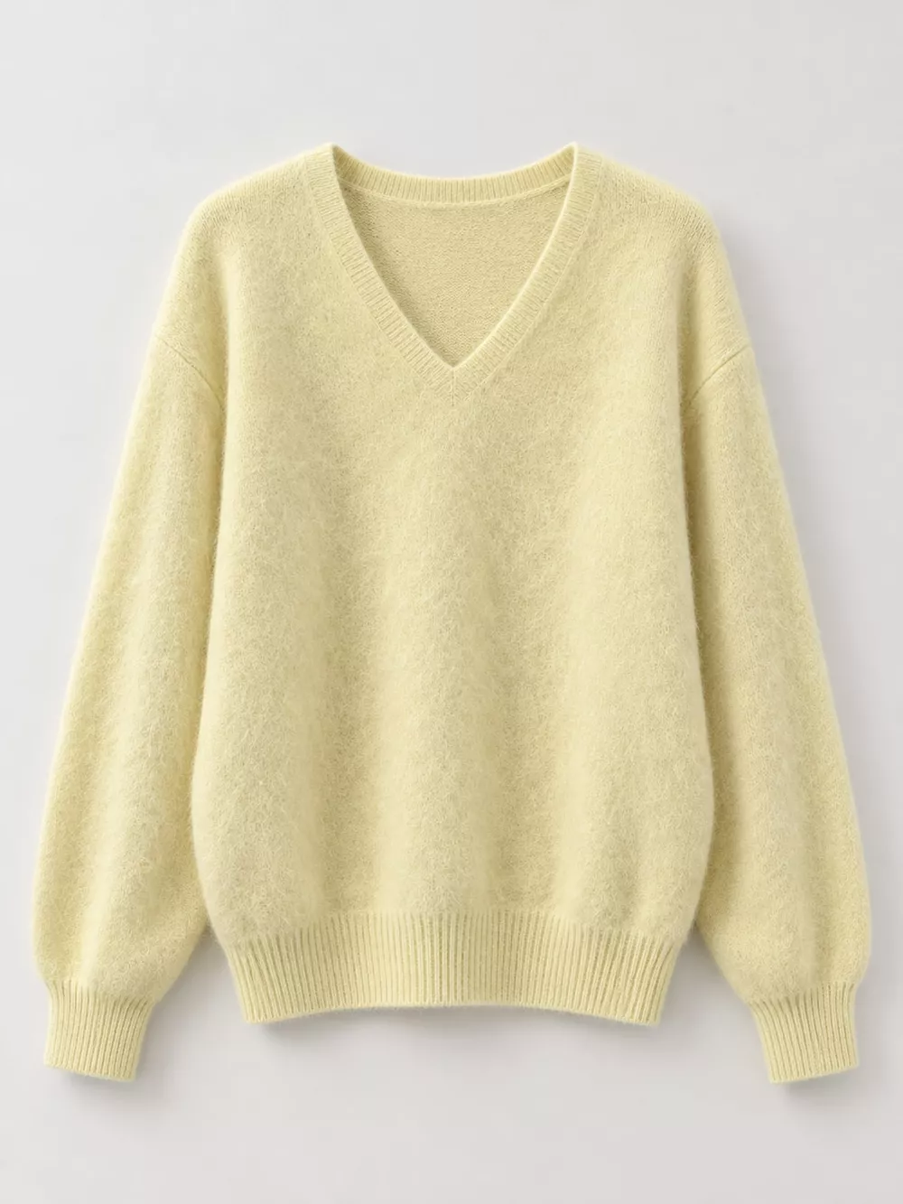 V-Neck Dropped Shoulder Sweater, image 13