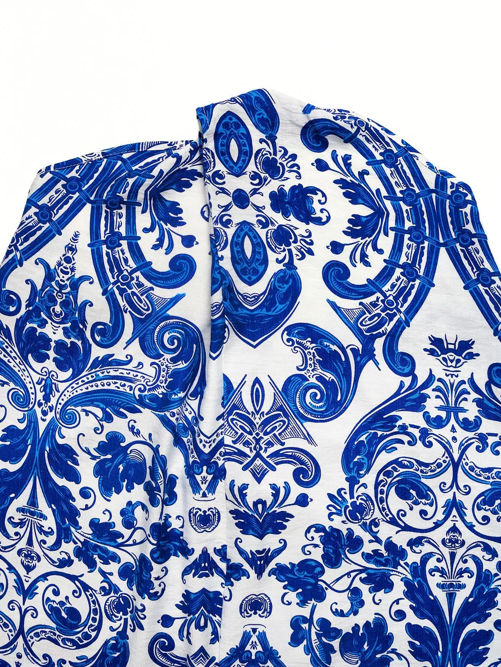 Printed Halter Neck Maxi Dress, image 5