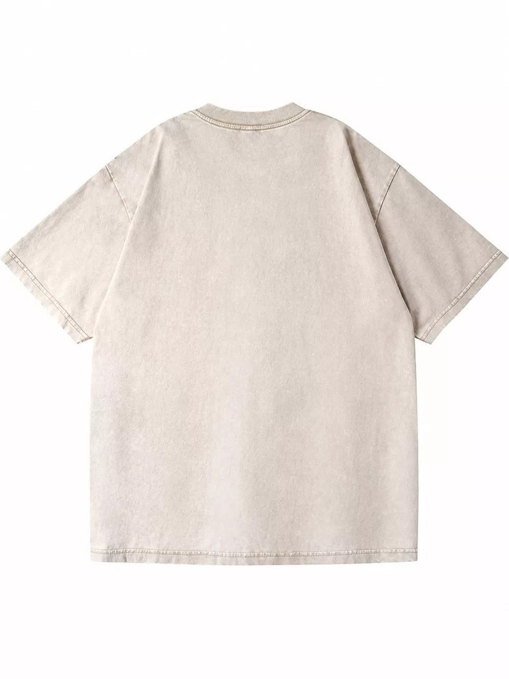 Men's Full Size Vintage Acid Wash Oversized Crewneck T-Shirt Plus Size, image 31