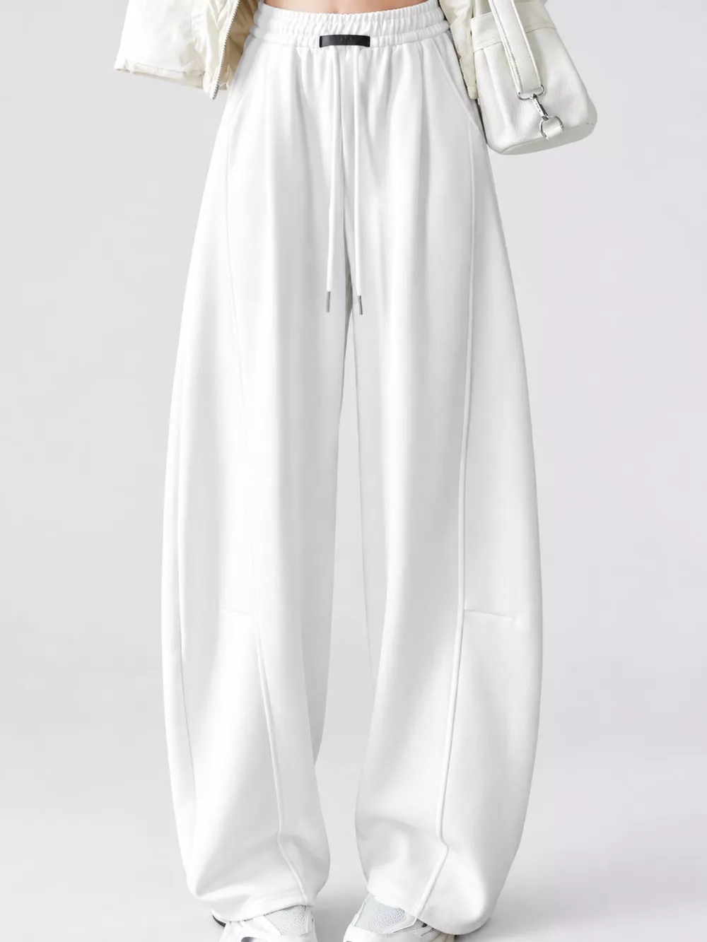 Full Size Drawstring Loose Fit Wide-Leg Sweatpants Plus Size, image 33