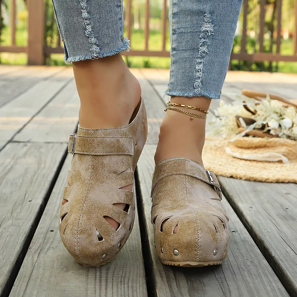 Round Toe Platform Sandals, image 3
