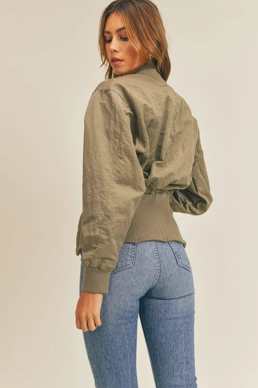 Long Sleeve Two Way Jacket, image 2