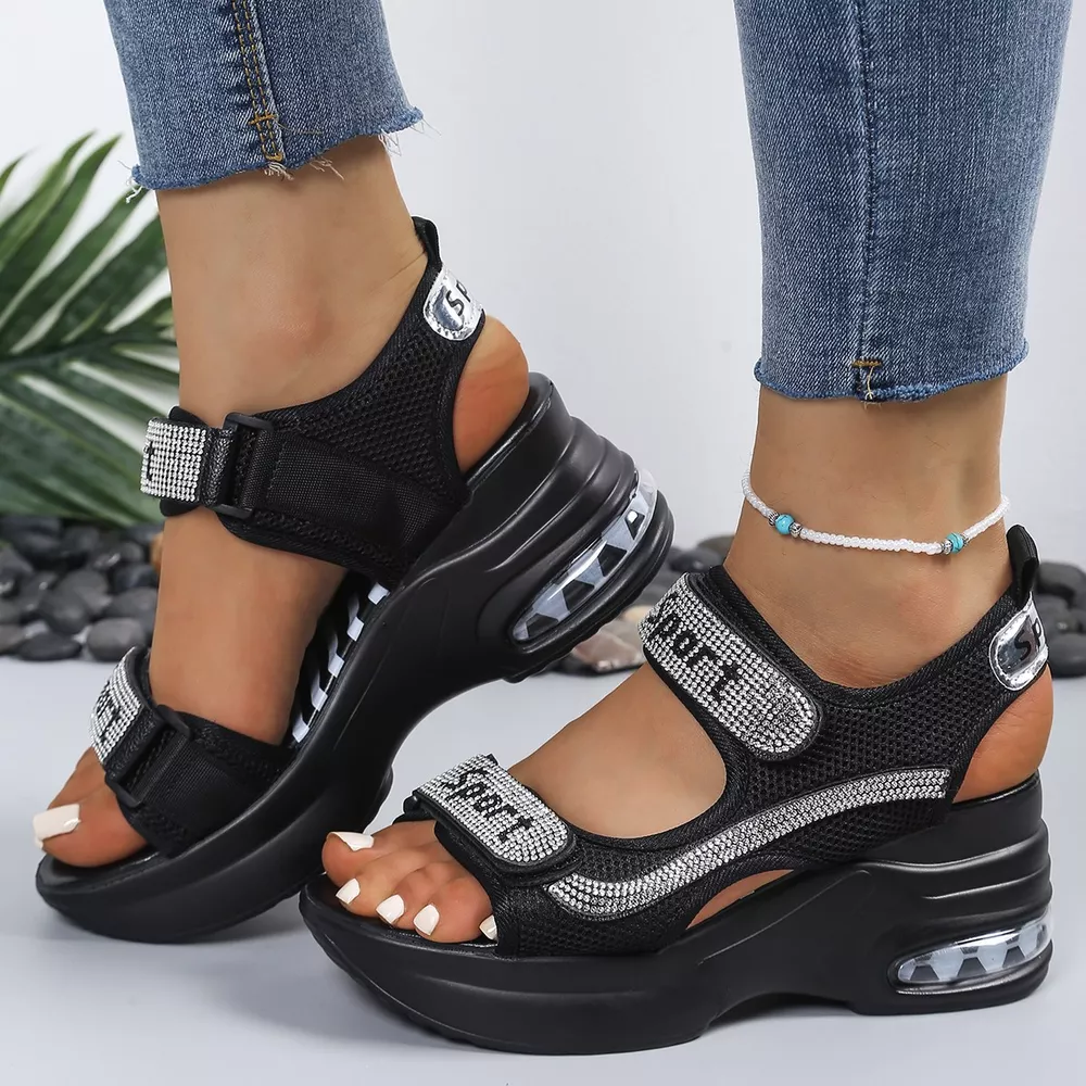 Open Toe Platform Sandals, image 2