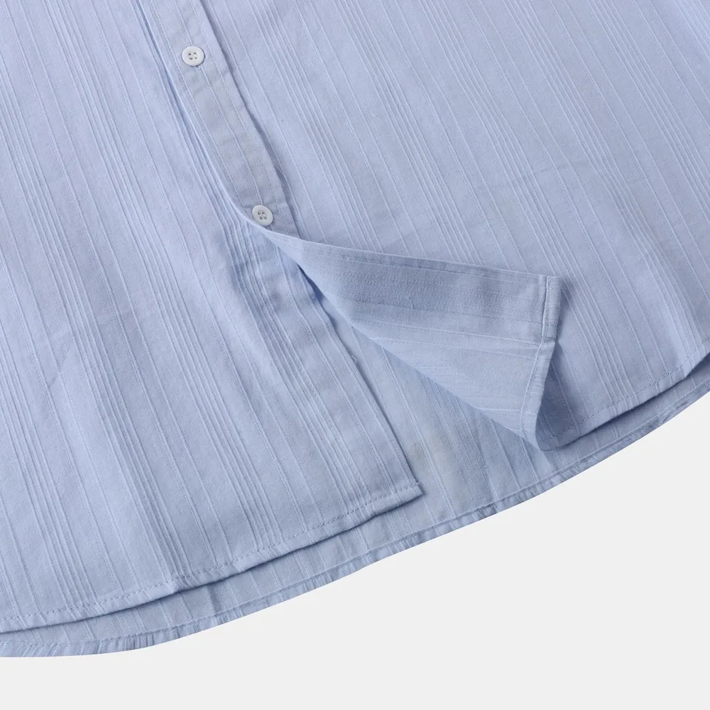 Men's Short Sleeve Button Down Shirt with Chest Pocket, image 6