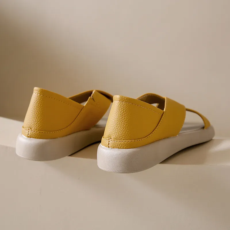 Crossover Platform Comfort Sandals, image 18