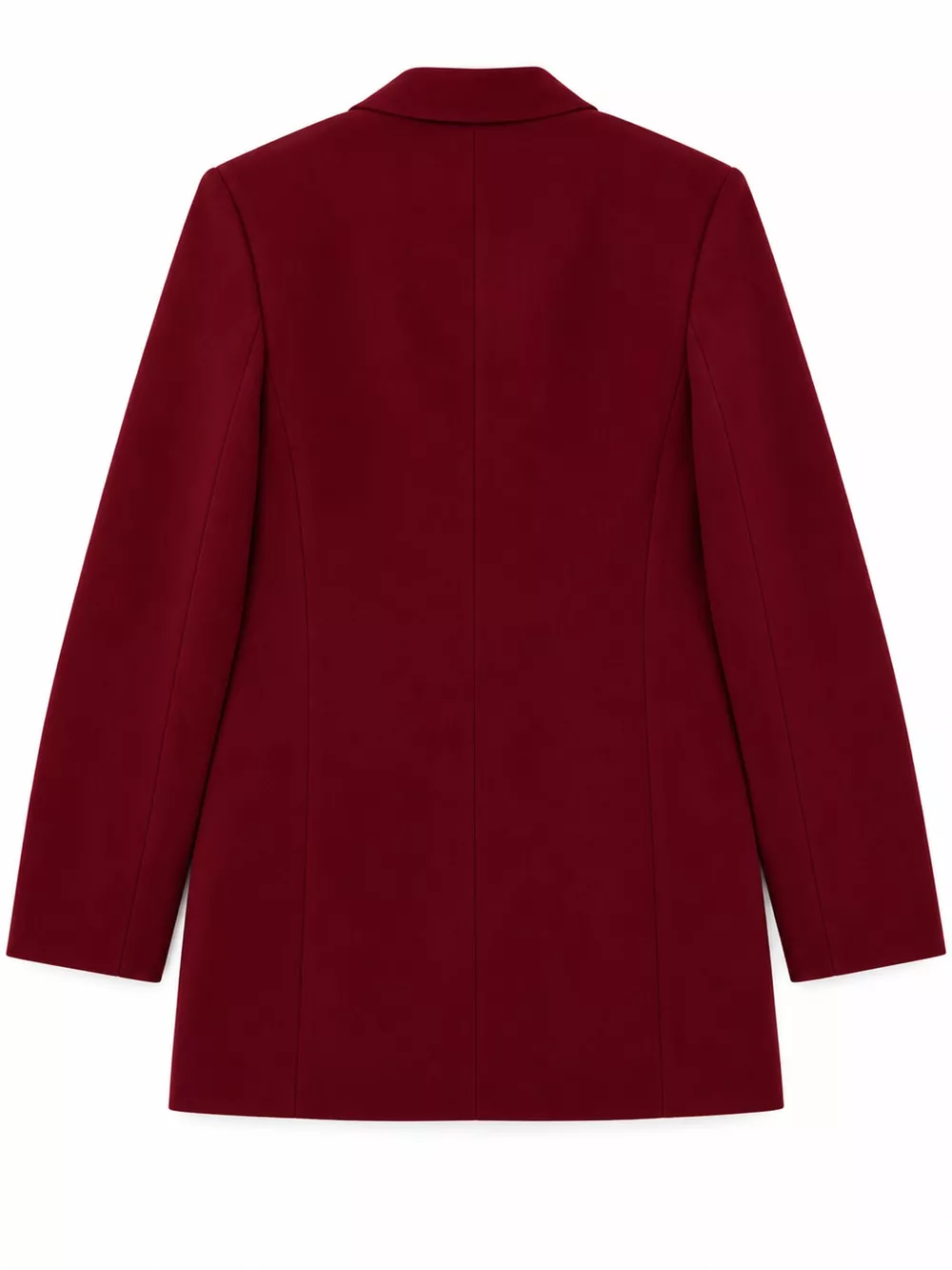 Full Size Minimalist Double-Breasted White Blazer Plus Size, image 38