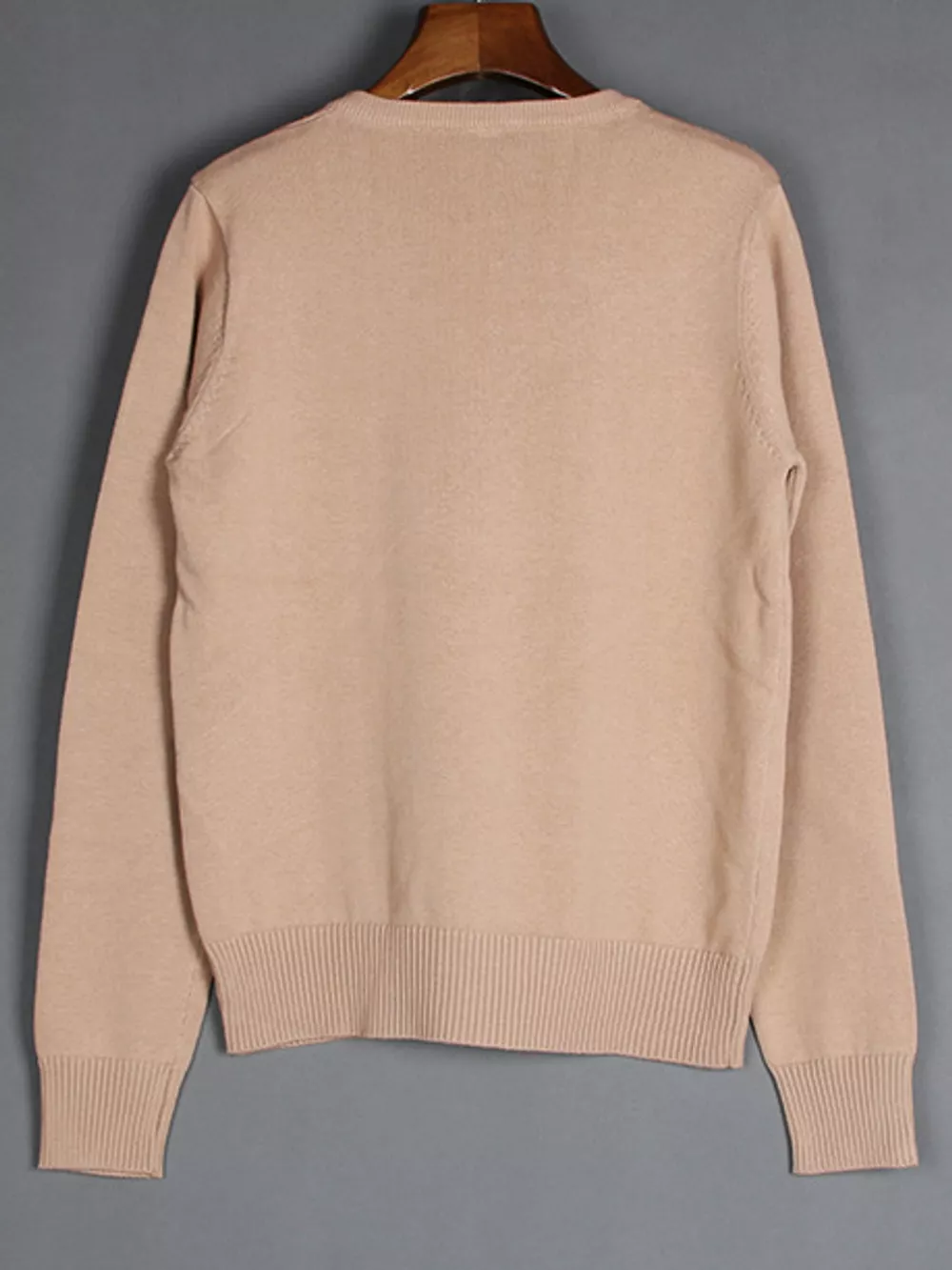 Full Size V-Neck Long Sleeve Sweater Plus Size, image 19