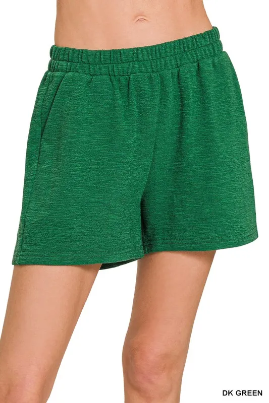 Cotton Slub Shorts