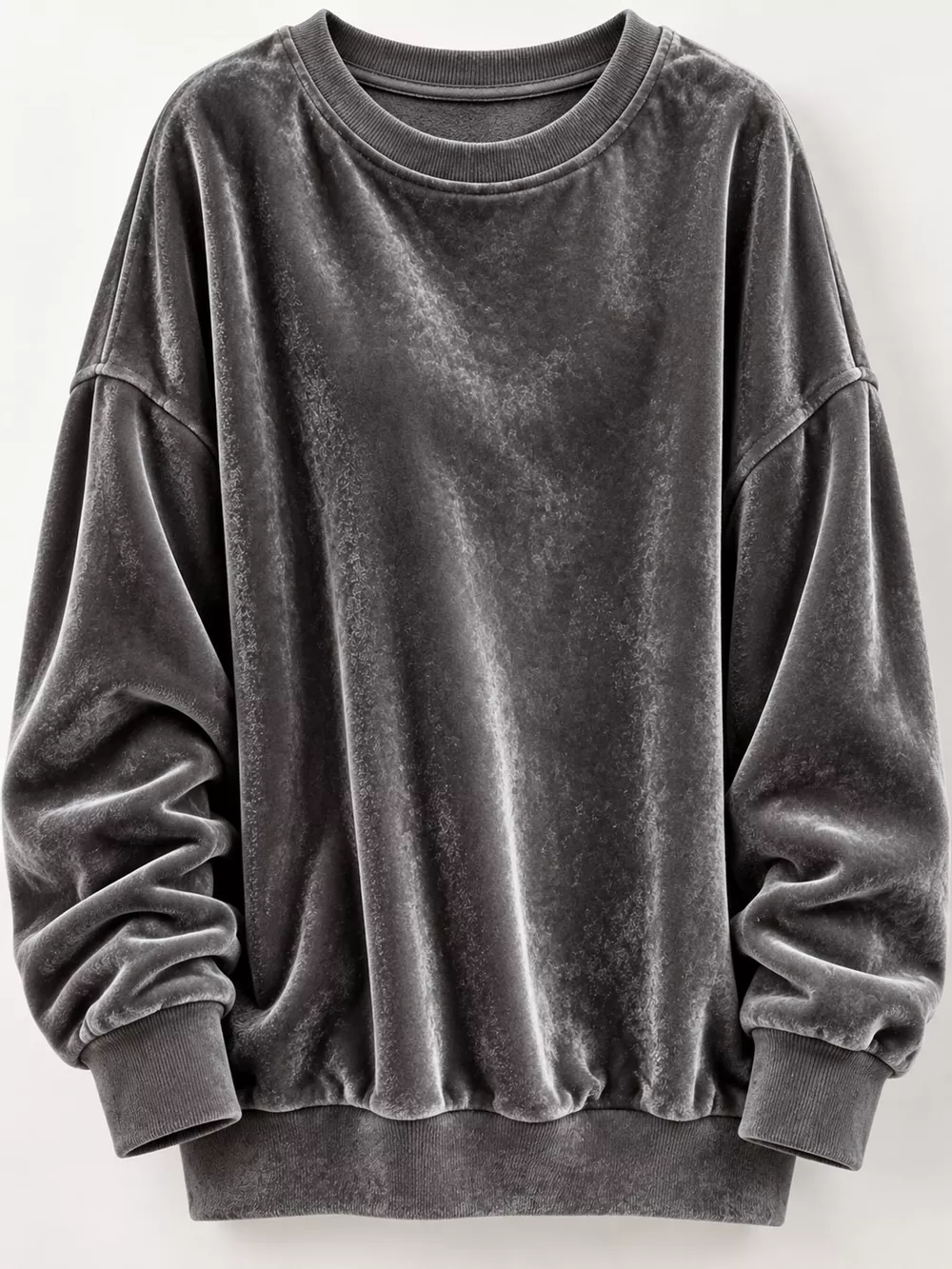 Full Size Crew Neck Drop Shoulder Sweatshirt Plus Size, image 29