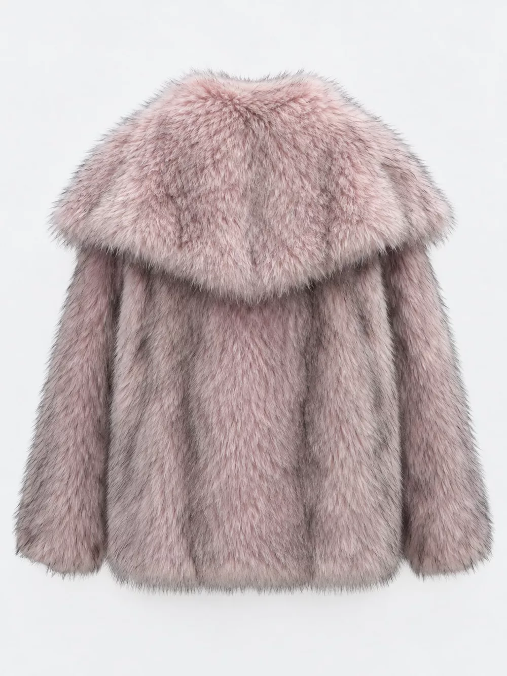 Fox Fur Collar Winter Outerwear, image 54