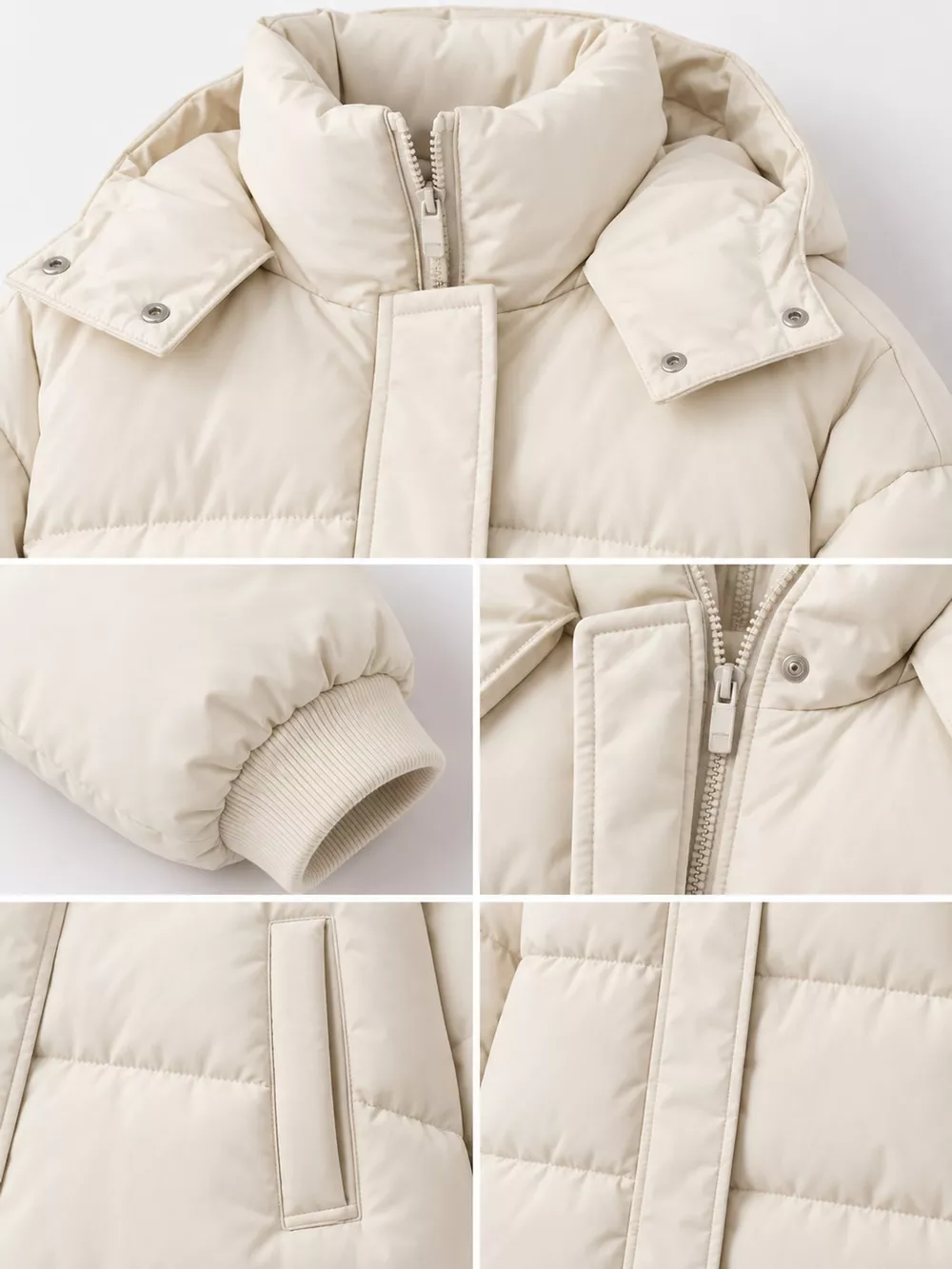 Plus Size Oversized Hooded Longline Puffer Coat, image 22