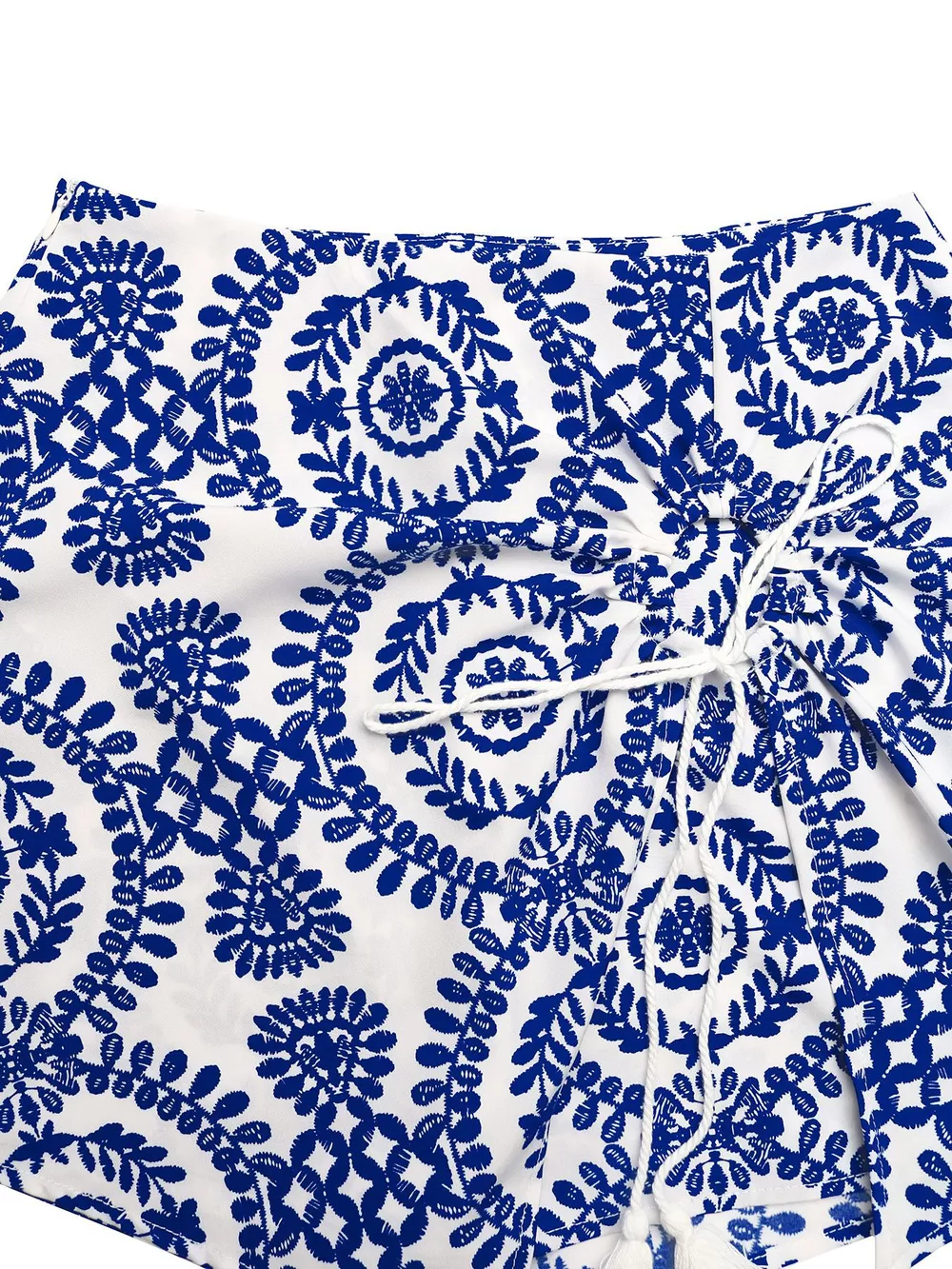 Printed Tie Skort, image 4