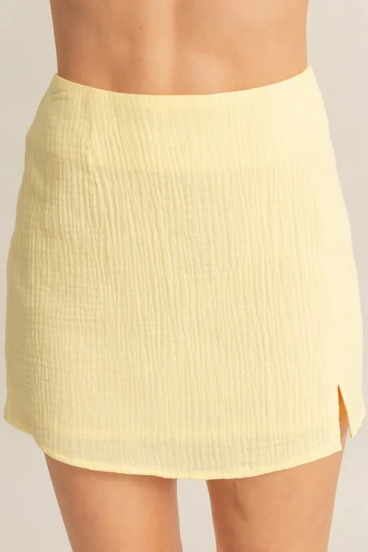 Ruched Bra Top and Mini Skirt Set, image 5