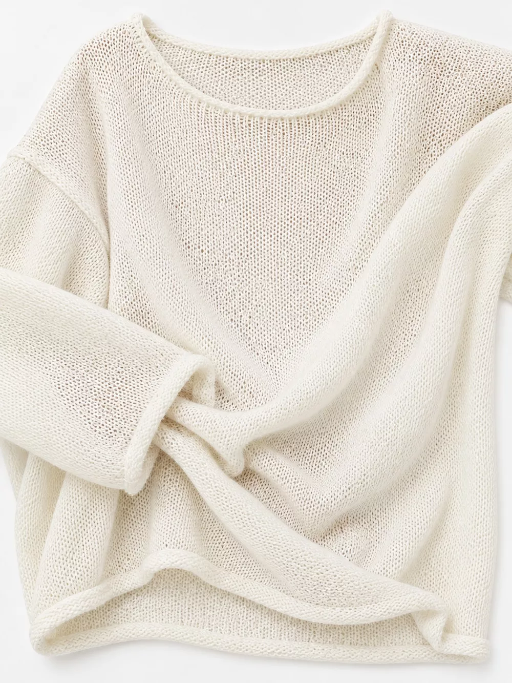 Lightweight Dropped Shoulder Knit Cover Up, image 37