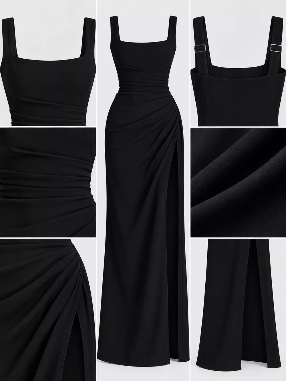 Sleeveless High-Slit Evening Maxi Dress, image 6