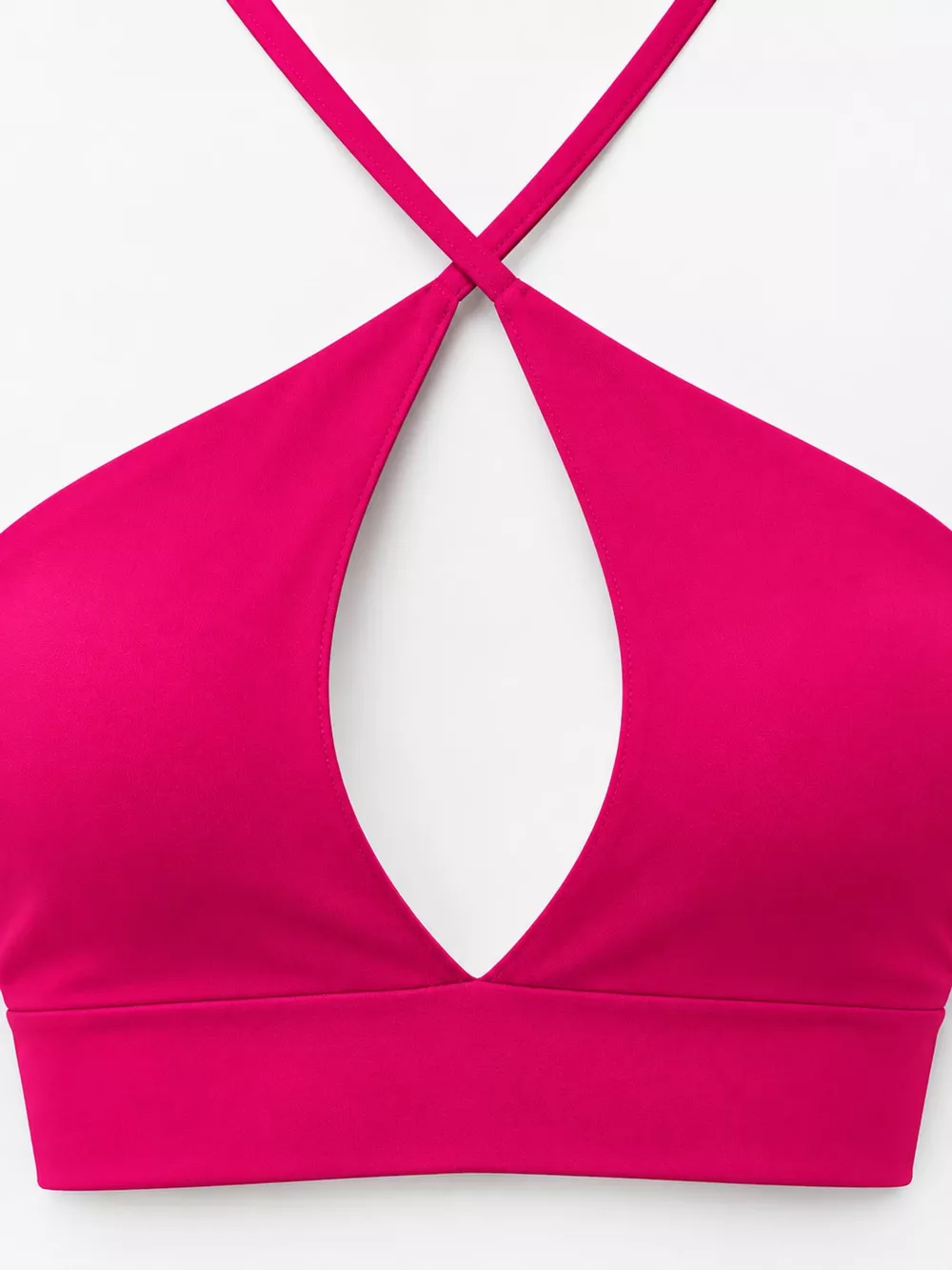 Halter Neck Cut-Out Crop Cami, image 16