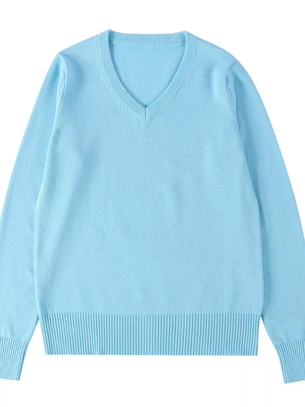 Full Size V-Neck Long Sleeve Sweater Plus Size, image 41