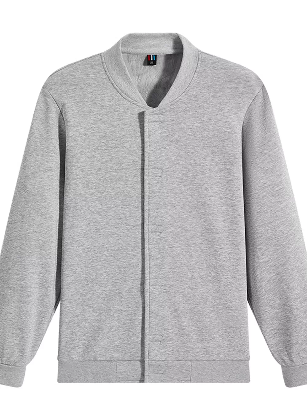 Men's Plus Size Zip Up Long Sleeve Sweatshirt