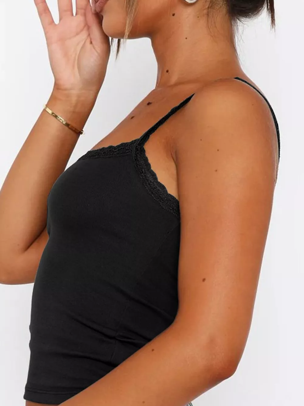 Lace Detail Cami Top, image 12