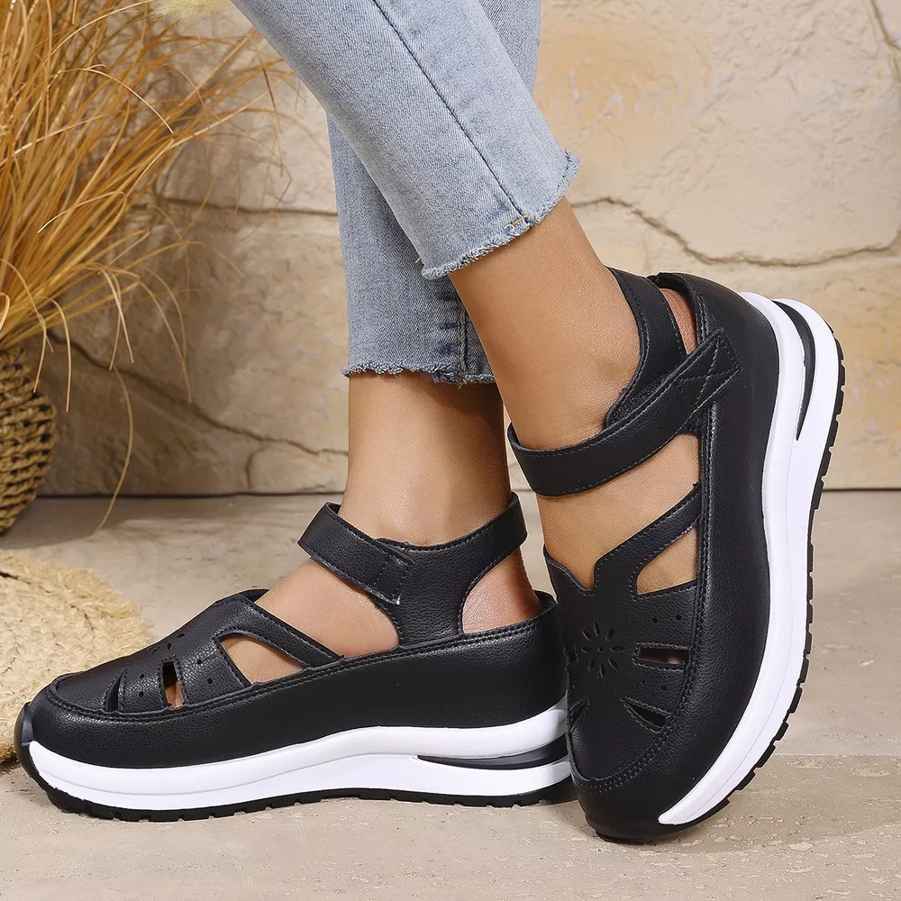 Round Toe Platform Sandals, image 5